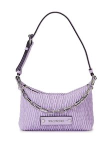 Karl Lagerfeld sac porté épaule K/Kushion à plaque logo - Violet