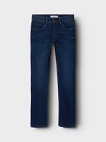 Name it winter jeansbroek jongens - blauw - slim fit - NkmSilas