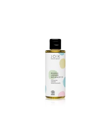 Baby relaxing lavender bath & body oil organic