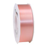 Cadeaulint - 4 cm x 91 meter - zalm roze - satijn - sierlint - cadeaus inpakken Cadeaulint - 4 cm x 91 meter - zalm roze - satijn - sierlint - cadeaus inpakken