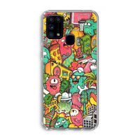 Vexx City: Samsung Galaxy M31 Transparant Hoesje