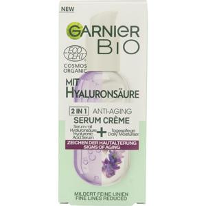 Garnier Bio anti-aging serum cream met hyaluronzuur