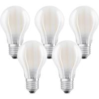 OSRAM 4058075090620 LED-lamp Energielabel E (A - G) E27 Peer 6.5 W = 60 W Warmwit (Ø x l) 60 mm x 108 mm Filament / Retro-LED 5 stuk(s) - thumbnail