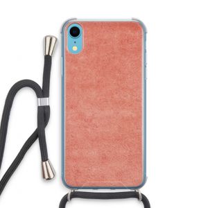 Marrakech Walls: iPhone XR Transparant Hoesje met koord