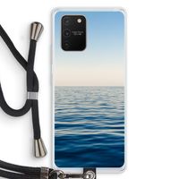 Water horizon: Samsung Galaxy S10 Lite Transparant Hoesje met koord