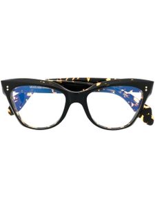 Cutler & Gross lunettes de vue à monture papillon - Noir