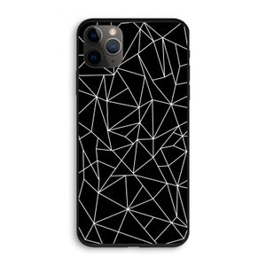 Geometrische lijnen wit: iPhone 11 Pro Biologisch afbreekbaar hoesje