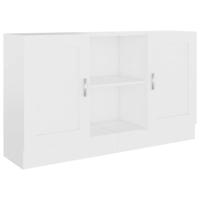 vidaXL Dressoir 120x30,5x70 cm bewerkt hout wit - thumbnail