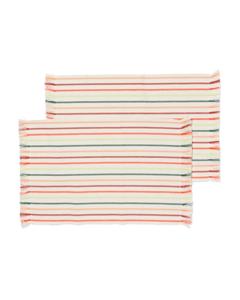 HEMA Placemat 35x45cm Katoen Strepen - 2 Stuks