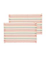 HEMA Placemat 35x45cm Katoen Strepen - 2 Stuks