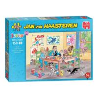 Jumbo Jan van haasteren junior 20 legpuzzel - creatief met klei - 150st.