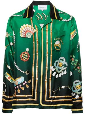 Casablanca chemise La Boîte A Bijoux - Vert