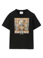 Burberry Kids t-shirt Thomas Bear en coton - Noir