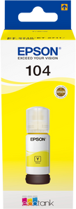 Epson 104 EcoTank Yellow ink bottle