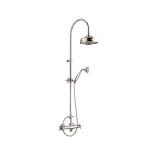 Doucheset Sanimex Giulini Thermostatisch Incl. Douchegarnituur Hoofddouche Ø 20cm Chroom