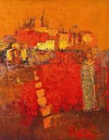Kunstdruk Madjid - Squares 70x90cm