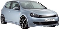 Voorspoiler Volkswagen Golf VI 2008- excl. GTi/GTD/Plus (ABS) RDVVW09