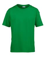 Gildan G64000K Softstyle® Youth T-Shirt - Irish Green - L (140/152) - thumbnail