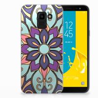 Samsung Galaxy J6 2018 | TPU Case | Purple Flower