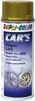 DUPLI-COLOR Rim lacquer cars gold 400 ml