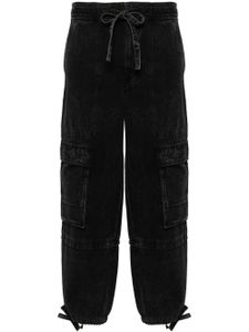 MARANT ÉTOILE jean court Ivy à poches cargo - Noir