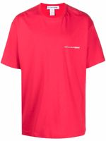 Comme Des Garçons Shirt t-shirt à logo poitrine - Rouge