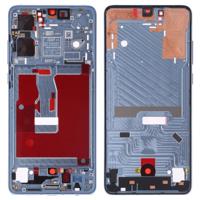 Front behuizing LCD frame bezel plaat met kant toetsen voor Huawei P30 (baby blauw)