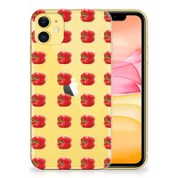 Apple iPhone 11 Siliconen Case Paprika Red
