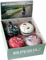 Basil Display met 4 big bell wanderlust fietsbellen