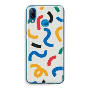 Illustratieve pop 2: Huawei P20 Lite Transparant Hoesje