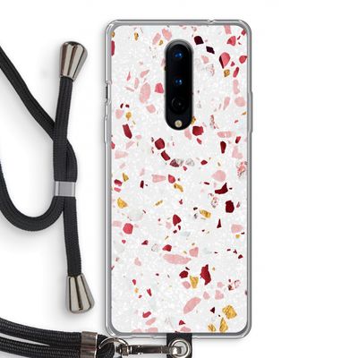 Terrazzo N°9: OnePlus 8 Transparant Hoesje met koord