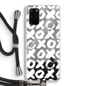 XOXO: Samsung Galaxy S20 Plus Transparant Hoesje met koord