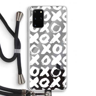 XOXO: Samsung Galaxy S20 Plus Transparant Hoesje met koord