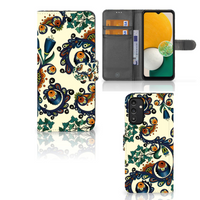 Wallet Case Samsung Galaxy A14 5G Barok Flower - thumbnail