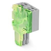 WAGO 2020-203/000-037 Connector, female Groen, Geel, Grijs 50 stuk(s)