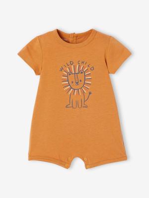 Basics baby romper karamel
