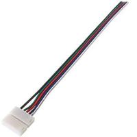 Enzo RGBW Quick aansluitstuk 12mm met 15 cm draad 4380010 Enzo RGBW Quick aansluitstuk 12mm met 15 cm draad 4380010
