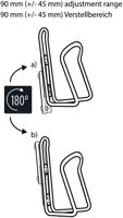M-WAVE bidonhouder-adapter "ada slide"