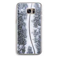 Snøfall: Samsung Galaxy S7 Edge Transparant Hoesje