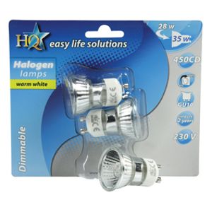 HQ H-GU10-05 halogeenlamp 28 W C