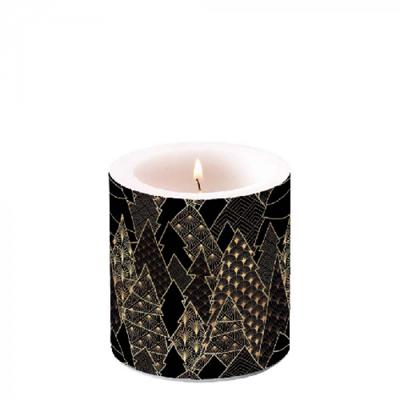 Ambiente Kaars Luxury Trees zwart