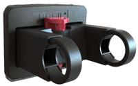 KF adapter plaat Basil 1 x 1 x 1 cm - zwart