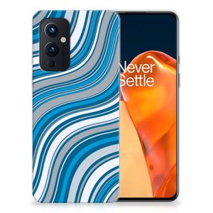 OnePlus 9 TPU bumper Waves Blue