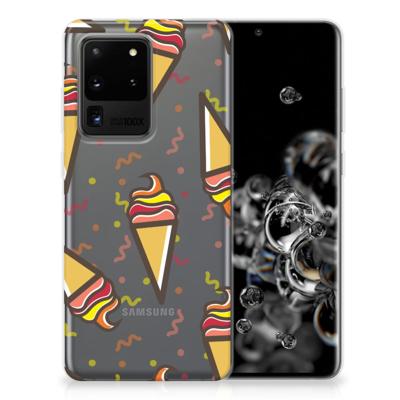 Samsung Galaxy S20 Ultra | Siliconen Case | Icecream