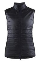Blåkläder Dames bodywarmer gevoerd 38642030 | Zwart/Donker marineblauw | Maat 3XL - 7330509818640