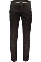 Lindbergh Slim Fit Chino zwart, Effen