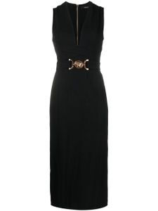 Versace robe Medusa mi-longue 95 - Noir