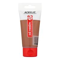 Acrylverf tac 409 omber gebrand tube 75ml | 3 stuks