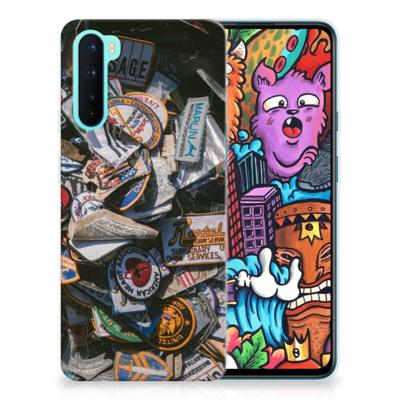 OnePlus Nord | Siliconen hoesje | met foto Badges