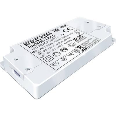 RECOM LED-driver 6 W 0 - 250 mA 24 V/DC Instelbaar